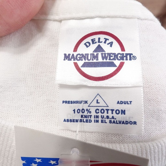 VINTAGE DESTIN FLORIDA SPELLOUT TRAVEL TOURIST 00s T-SHIRT SZ L NWT DEADSTOCK - Picture 6 of 7